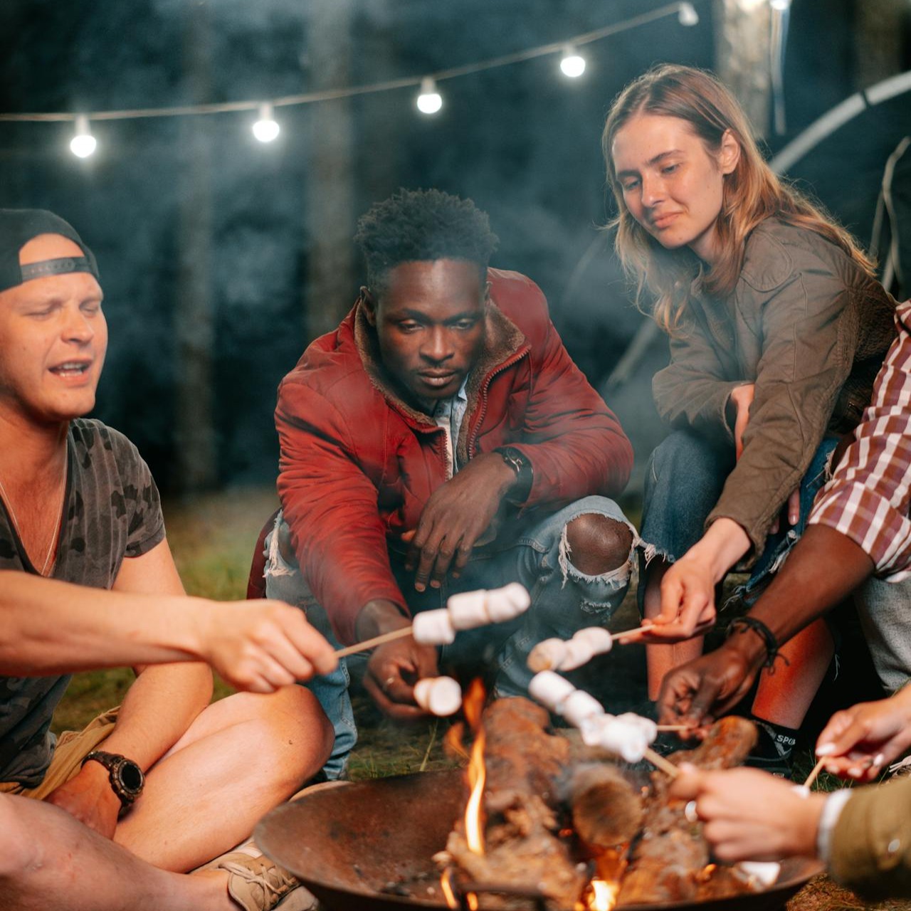 Group of Christians singles